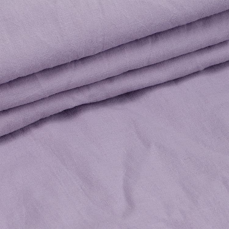 Ткань Хлопок крэш, 1 м х 150 см, 90 г/м², цвет: сиреневый, TBY — картинка 2