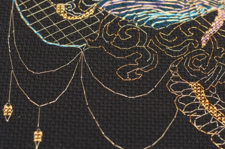 Набор для вышивания «Золотая стрекоза» — картинка 2