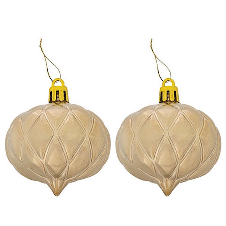 Набор украшений для ели, 39 предметов, золотистый цвет — картинка 14