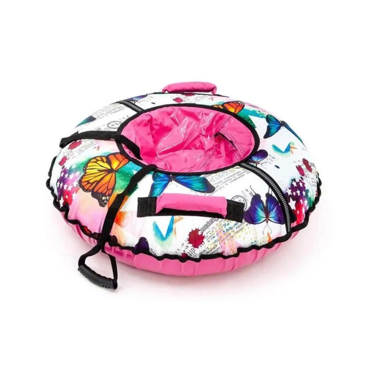 Детская зимняя ватрушка тюбинг для катания 85 см — картинка 5