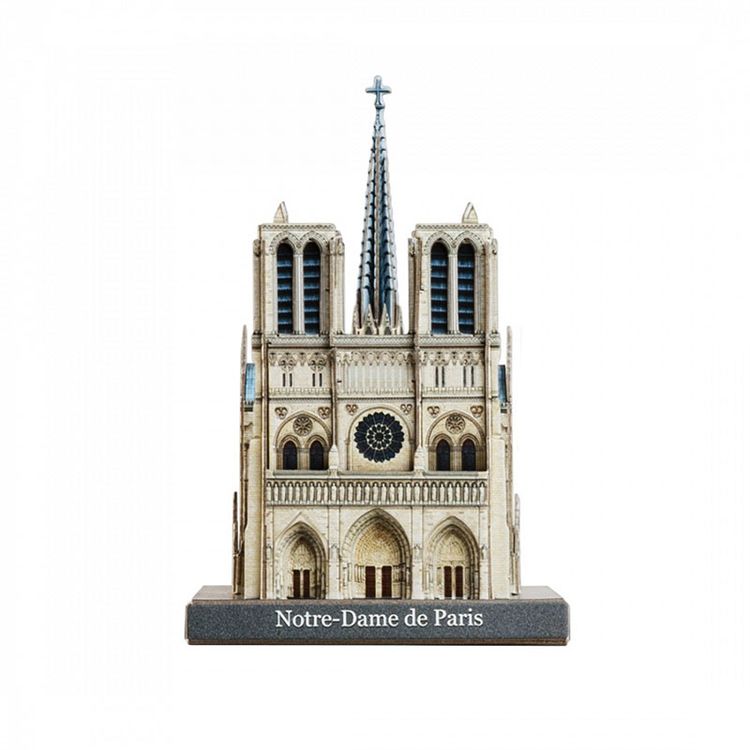 Сборная модель из картона «Собор Парижской Богоматери. Серия Шедевры мировой архитектуры»