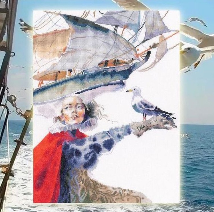 Набор для вышивания «Моя сторожевая чайка» — картинка 5