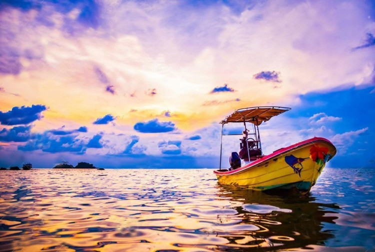 Алмазная вышивка «Рыбацкая лодка» — картинка 2