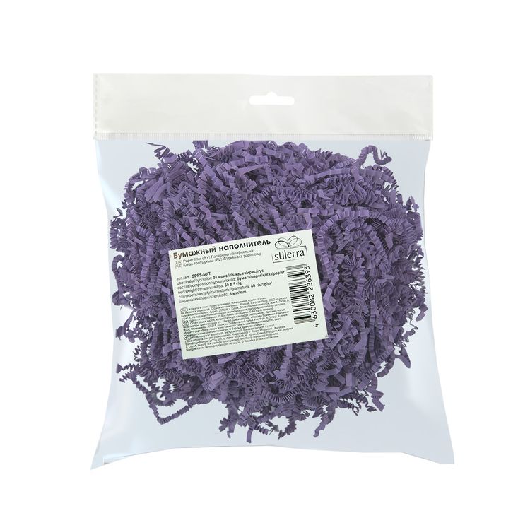 Бумажный наполнитель, цвет: ирис, 50 г, Stilerra — картинка 2