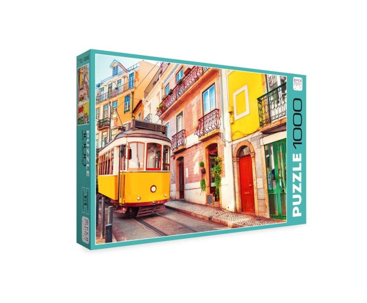 Пазлы «Летний трамвай» — картинка 2