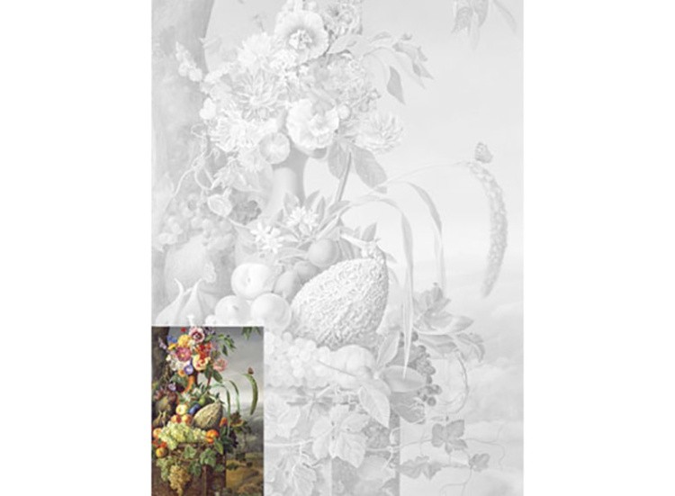 Холст «Цветы и фрукты» — картинка 2