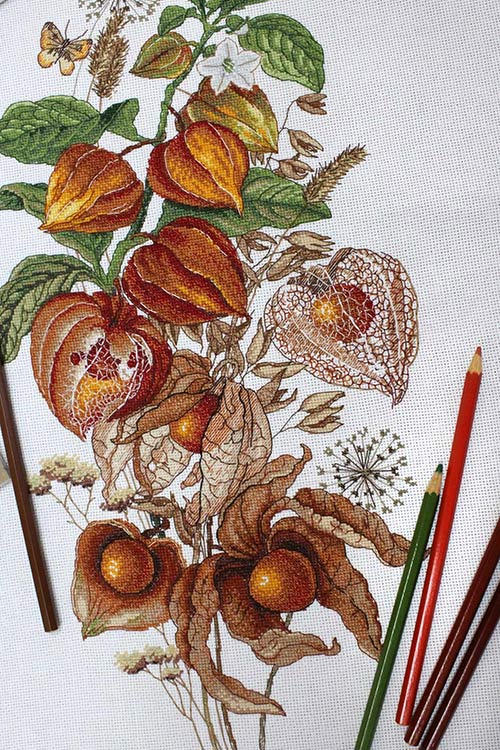 Набор для вышивания «Изумрудная ягода» — картинка 8