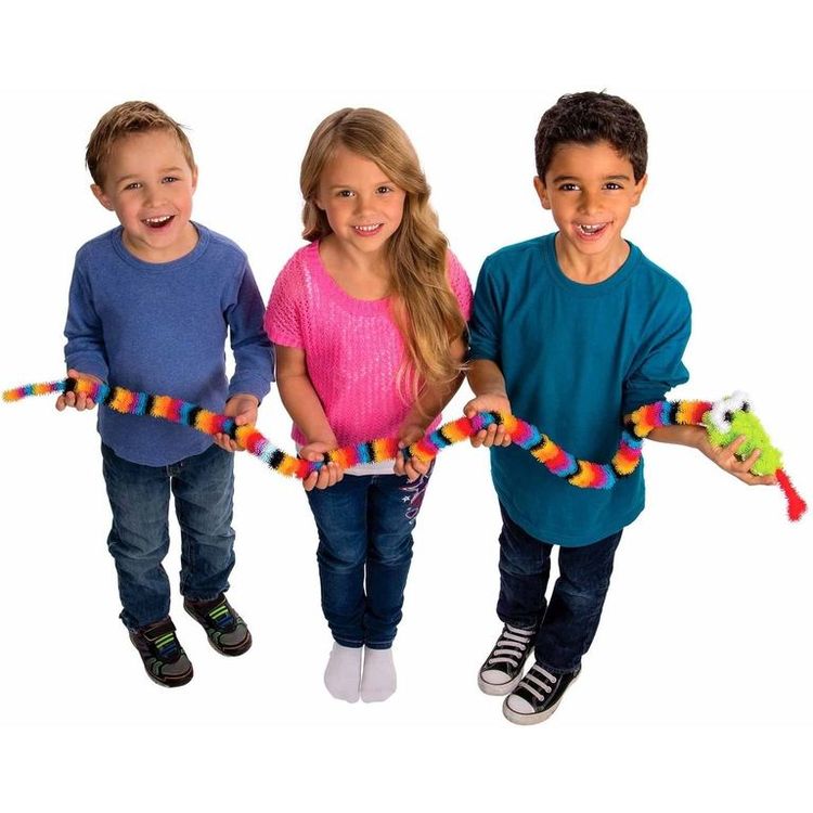 Конструктор-липучка Вязкий Пушистый шарик (Bunchems) 800 деталей — картинка 5