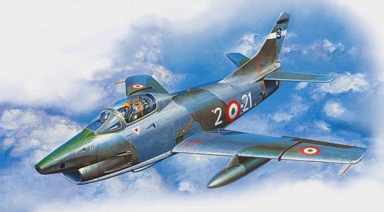 Сборная модель «Самолет Fiat G.91»