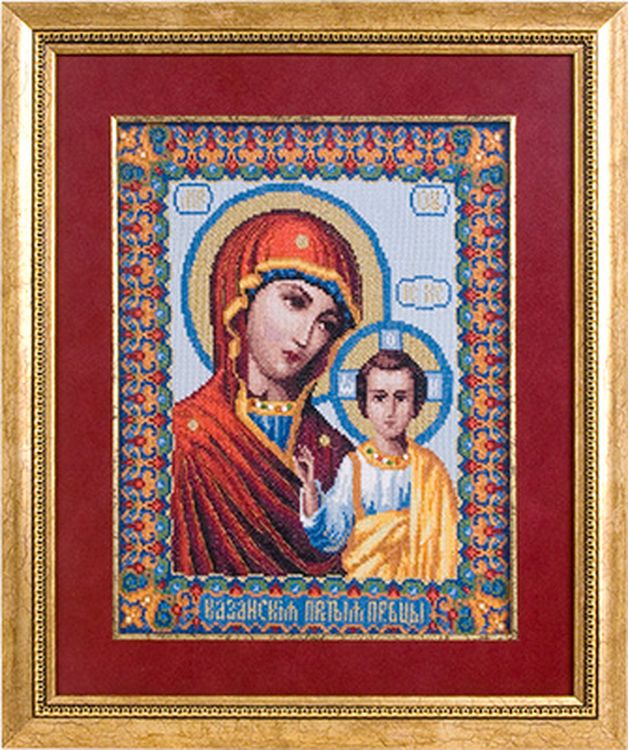 Набор для вышивания «Казанская икона Богородицы» — картинка 3