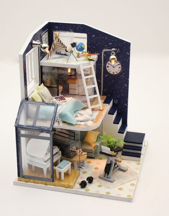 Набор для создания миниатюры (румбокс) «Путь к звездам» (русифицированная версия) — картинка 3