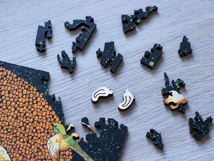 Деревянные пазлы DAVICI «Золотое солнце» — картинка 5