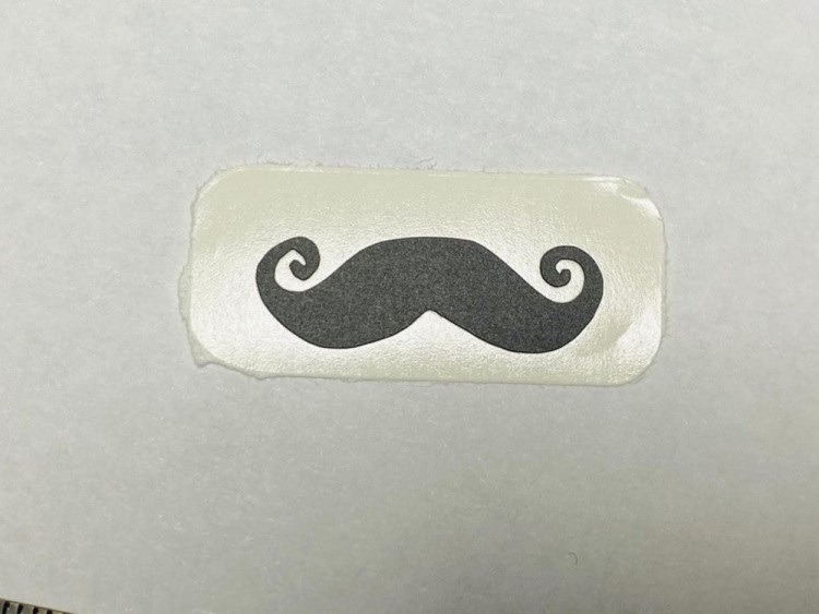 №906 Наклейка (Черные) Sticker, Art Blong — картинка 2