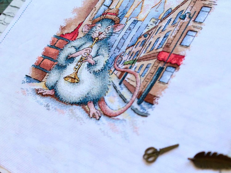 Набор для вышивания «Уличный джаз» — картинка 2