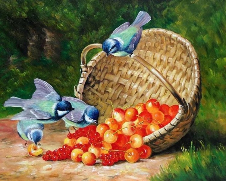 Алмазная вышивка «Завтрак» — картинка 2