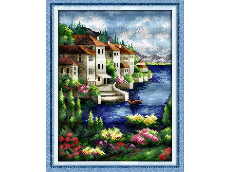 Набор для вышивания «Город у залива» — картинка 2