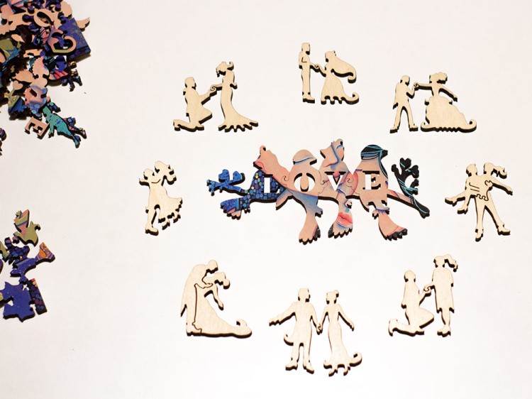 Деревянные пазлы DAVICI «Притяжение» — картинка 5