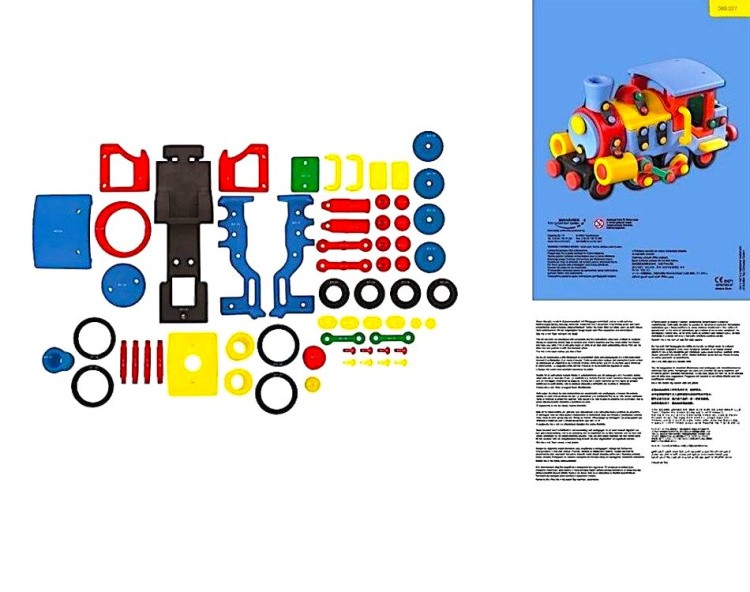 Конструктор «Паровоз большой», Mic-o-mic — картинка 2