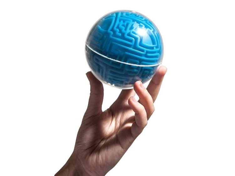 Комета-лабиринт Синяя, сложный — картинка 3