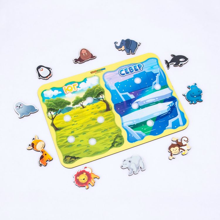 Сортер «Какая разница? Юг-Север» — картинка 2