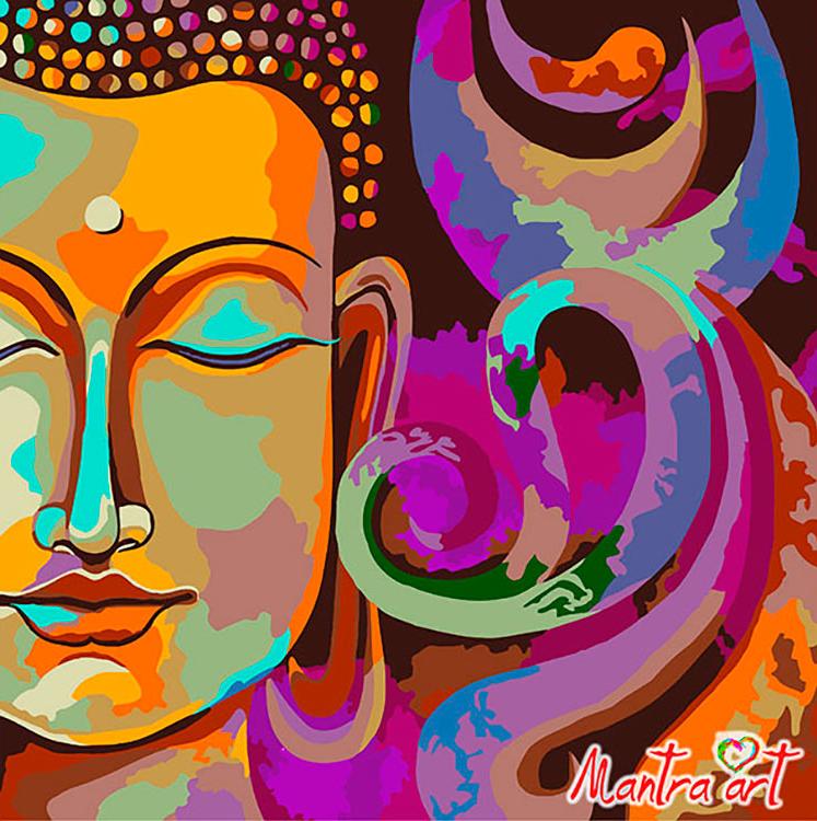 Картина по номерам «Будда Нирвана»