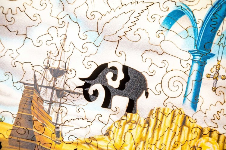 Деревянные пазлы DAVICI «Величайшее чудо мира» — картинка 5