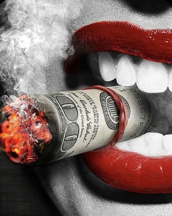 Алмазная вышивка «Губы» — картинка 2