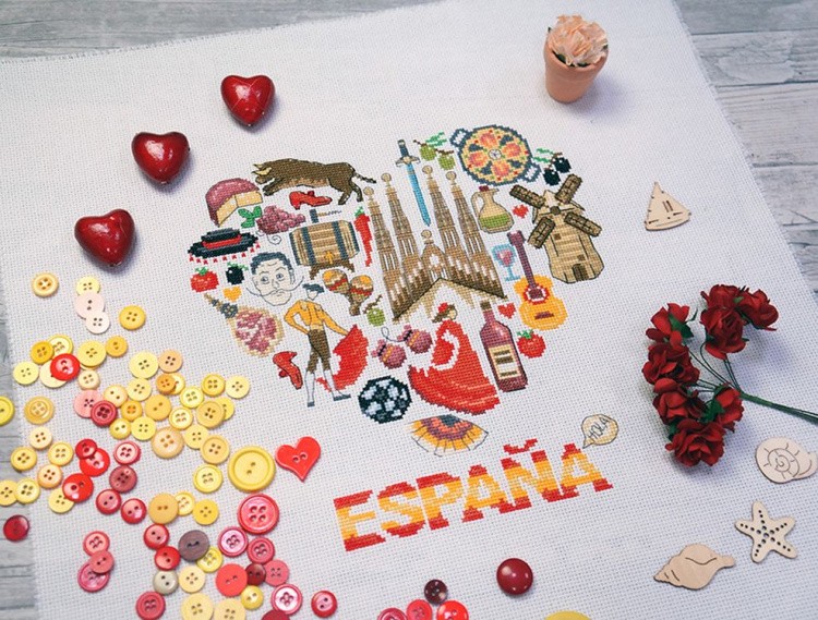 Набор для вышивания «Испания» — картинка 2