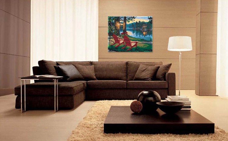 Картина по номерам «Вечерний отдых» — картинка 2