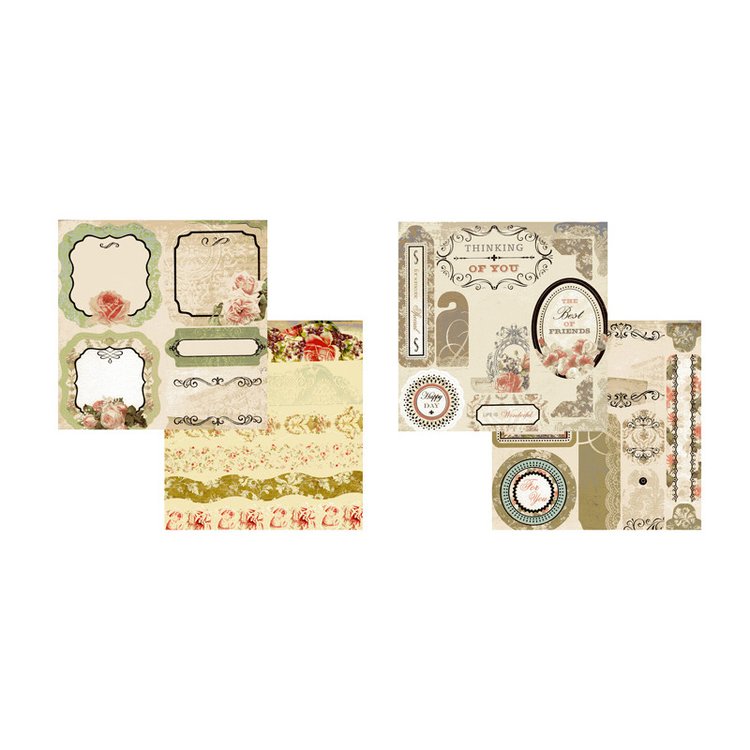 Набор бумаги «Вальс цветов» — картинка 6