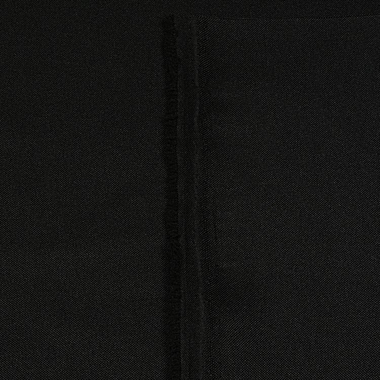Ткань габардин, нарезка, 10 м, ширина 150 см, 150 г/м2, цвет: черный, TBY — картинка 3