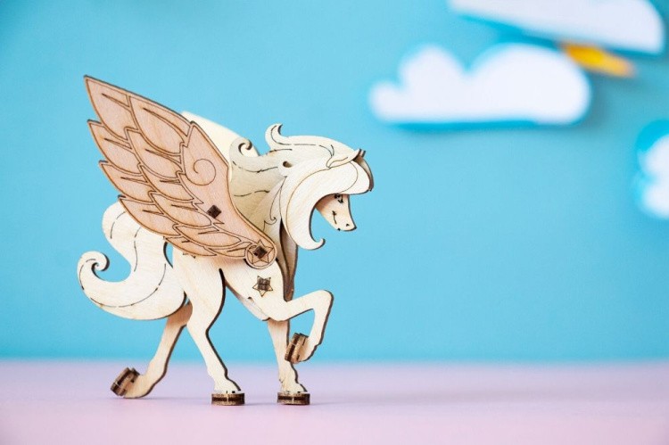 Конструктор из дерева UNIT Пегас, UNIWOOD — картинка 2