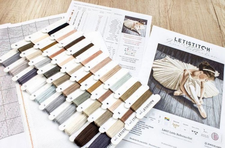 Набор для вышивания «Little Ballerina Girl» — картинка 2