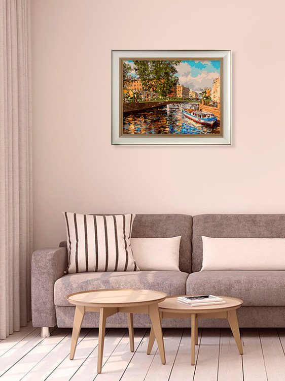 Картина по номерам «Банковский мост» — картинка 8