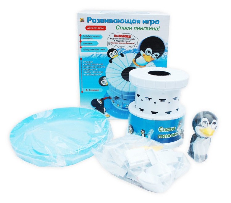 Развивающая настольная игра «Спаси пингвина» — картинка 3