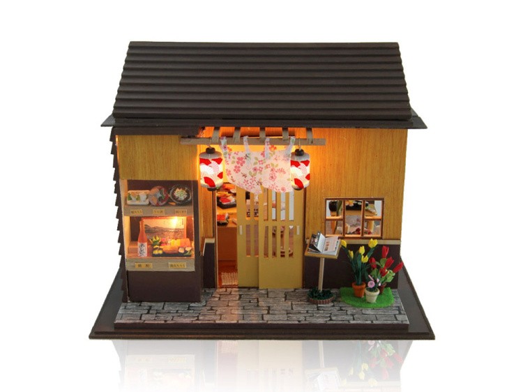 Набор для создания миниатюры (румбокс) «Суши Бар SAKURA» — картинка 3