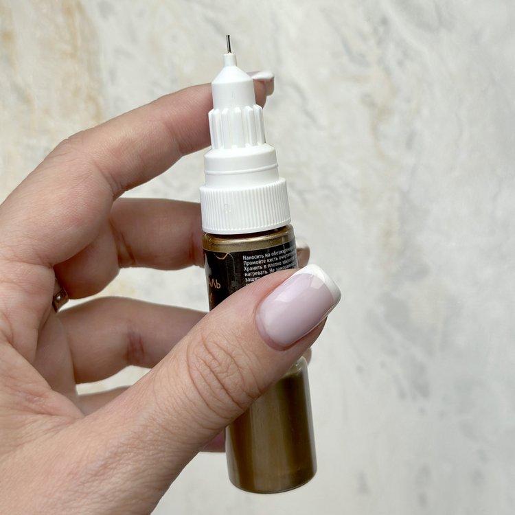 Жидкая поталь Liquid Metal Бронза 2в1, 20 мл — картинка 3