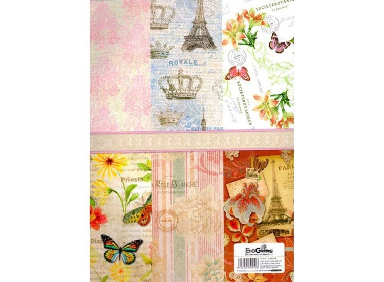 Набор упаковочной бумаги «Большое путешествие» — картинка 2