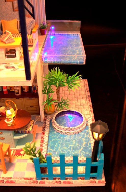 Набор для создания миниатюры (румбокс) «Современный дом» — картинка 4