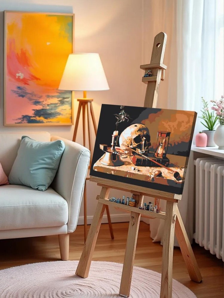 Картина по номерам «Утро философа» — картинка 9