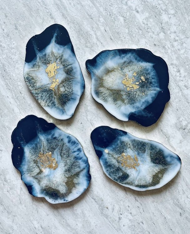 Силиконовый молд жеода, 5 шт. — картинка 9