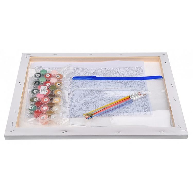 Картина по номерам «Благородная роза» — картинка 3