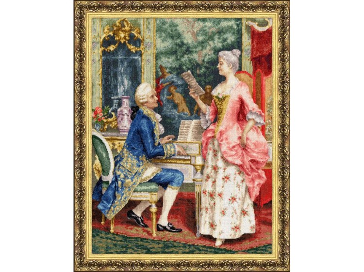 Набор для вышивания «Урок пения» — картинка 2