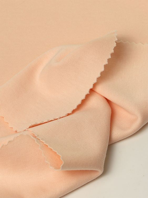 Ткань трикотаж, 1 м x 185 см, 230 г/м², цвет: бежевый, TBY — картинка 2