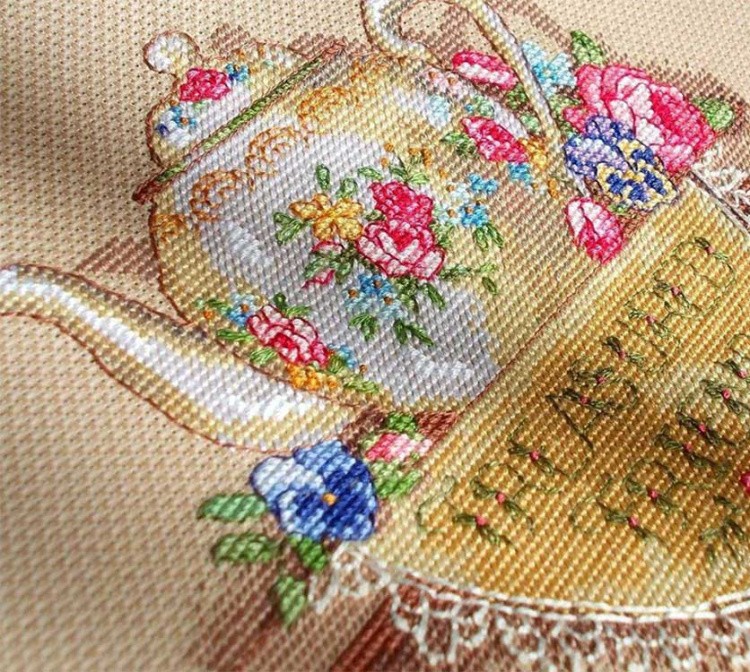 Набор для вышивания «Кружевной чайничек» — картинка 3