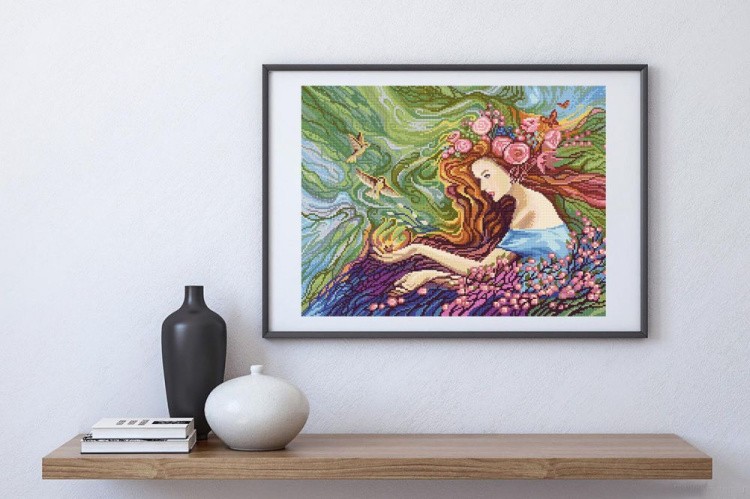 Алмазная вышивка «Весна. Возрождение» — картинка 6