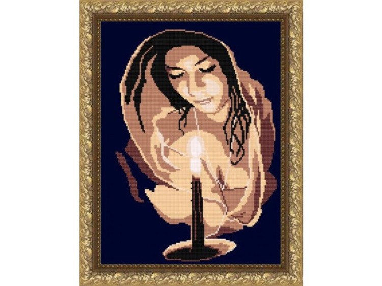 Рисунок на ткани «Молитва»