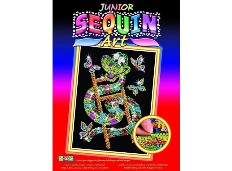 Мозаика из пайеток «Змейка» — картинка 2