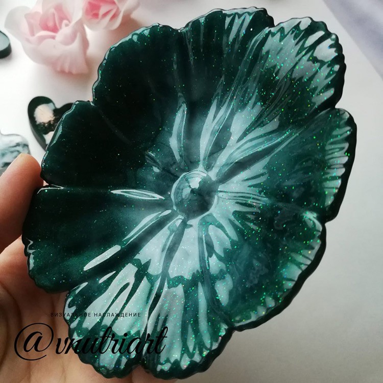 Молд №500 Объемный цветок, 1 шт., Art Blong — картинка 5