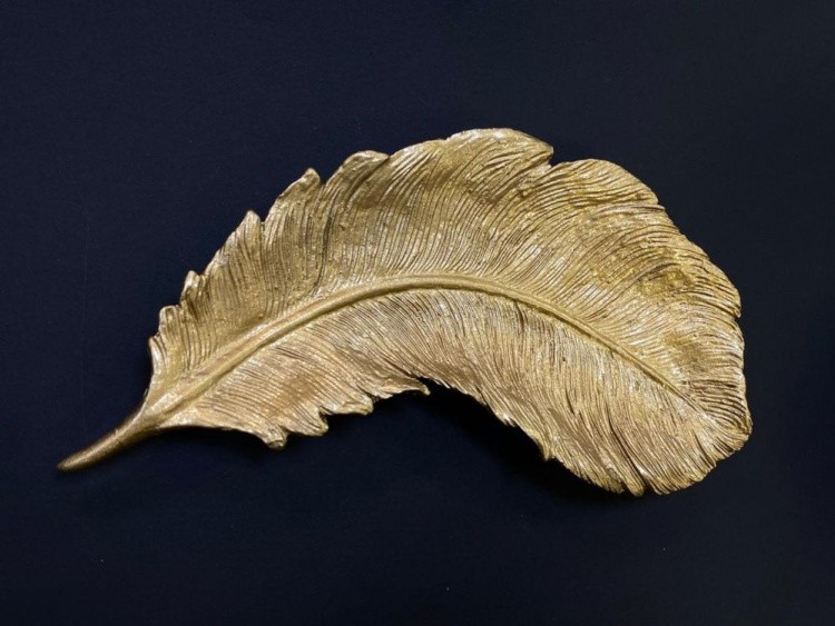 Молд №503 Объемное Перо (20,5x9,5 см), Art Blong — картинка 2